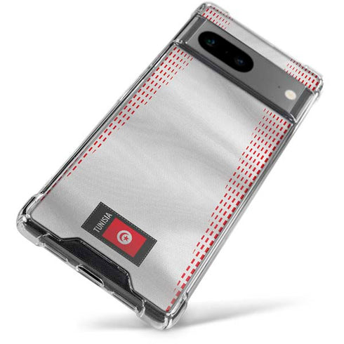 Tunisia Soccer Flag Google Pixel 8 Clear Case